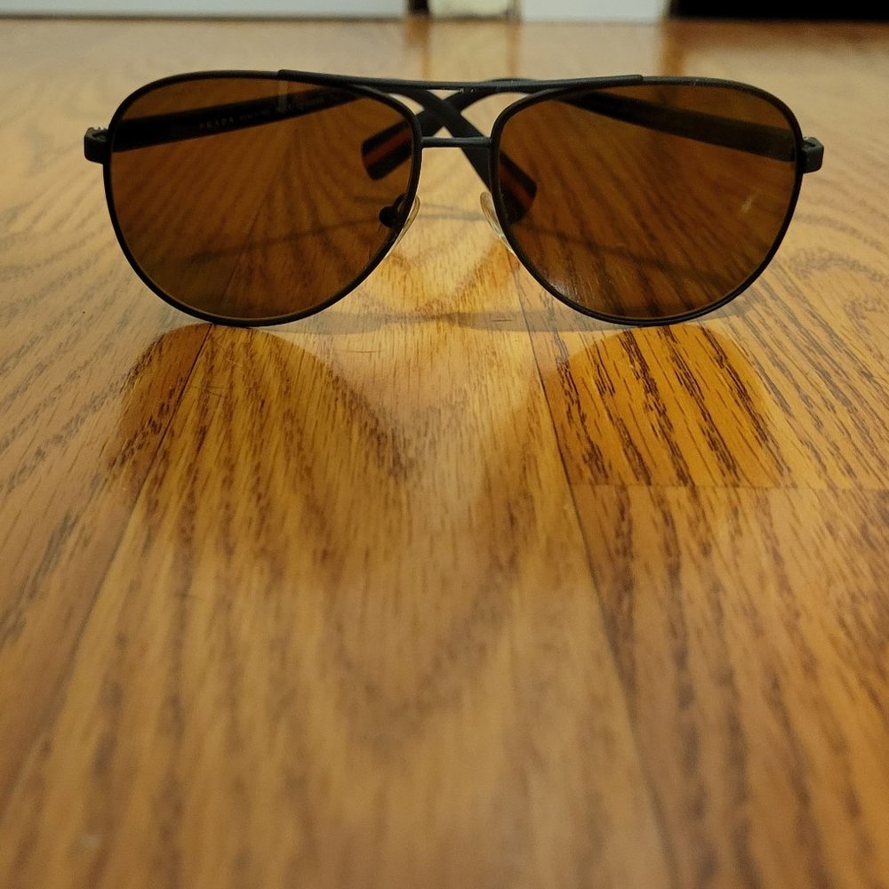 PRADA Sport Polarized Aviator Sunglasses